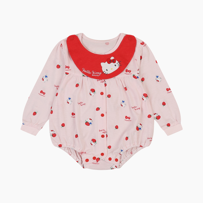 [입고예정 4/21~] [압소바] 헬로키티바디슈트(턱받이) A1110651