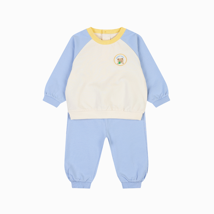 [해피랜드] 퐁당 배색 상하 H1121211