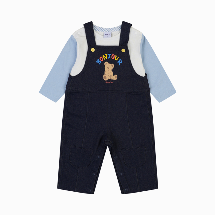 [압소바] 베어 오버올 세트 A1121206