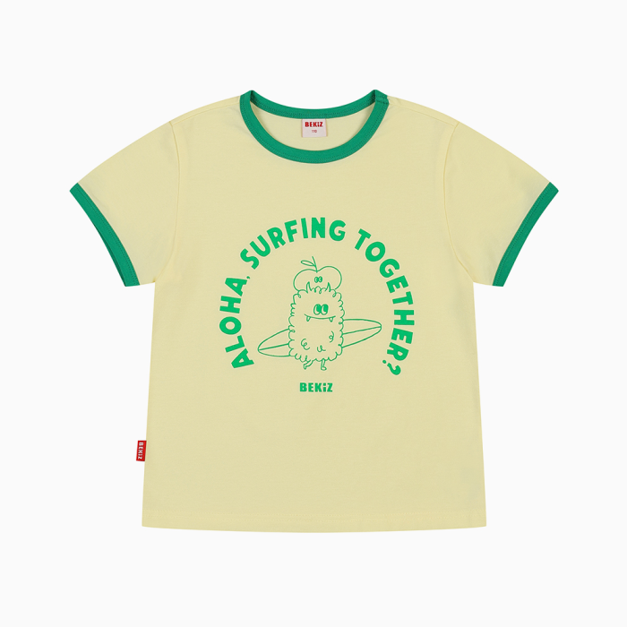 [비키즈] 서핑몬 배색티셔츠 F1323306