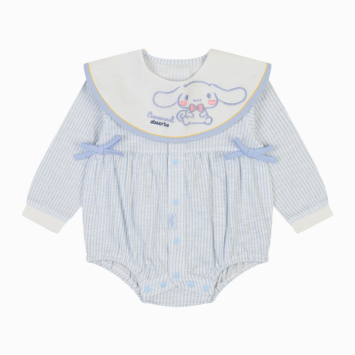 [압소바] 시나모롤바디슈트세트(턱받이) A1110653