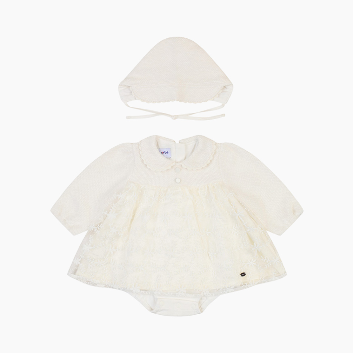 [압소바] 다이앤 드레스 우주복(보넷) AB2672OR19