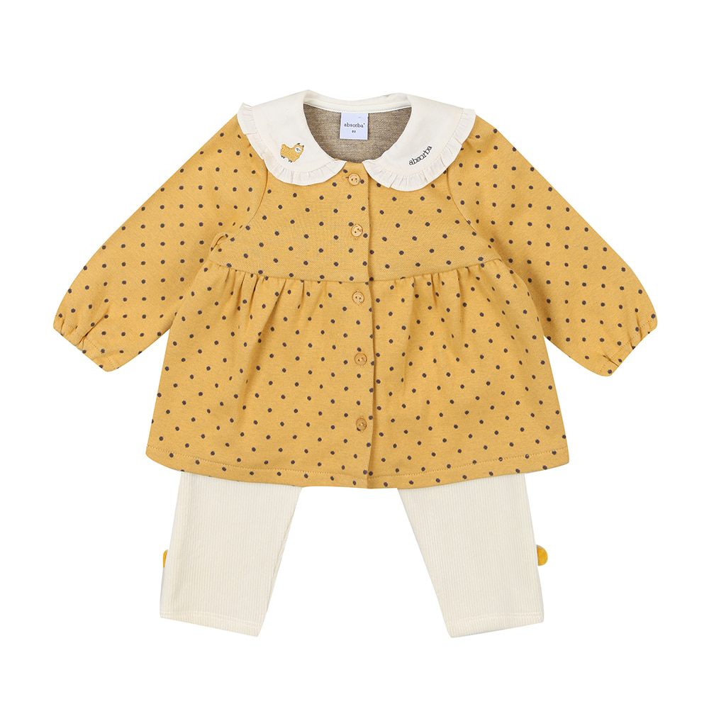 [압소바] 벨몽 도트 상하 AX721220