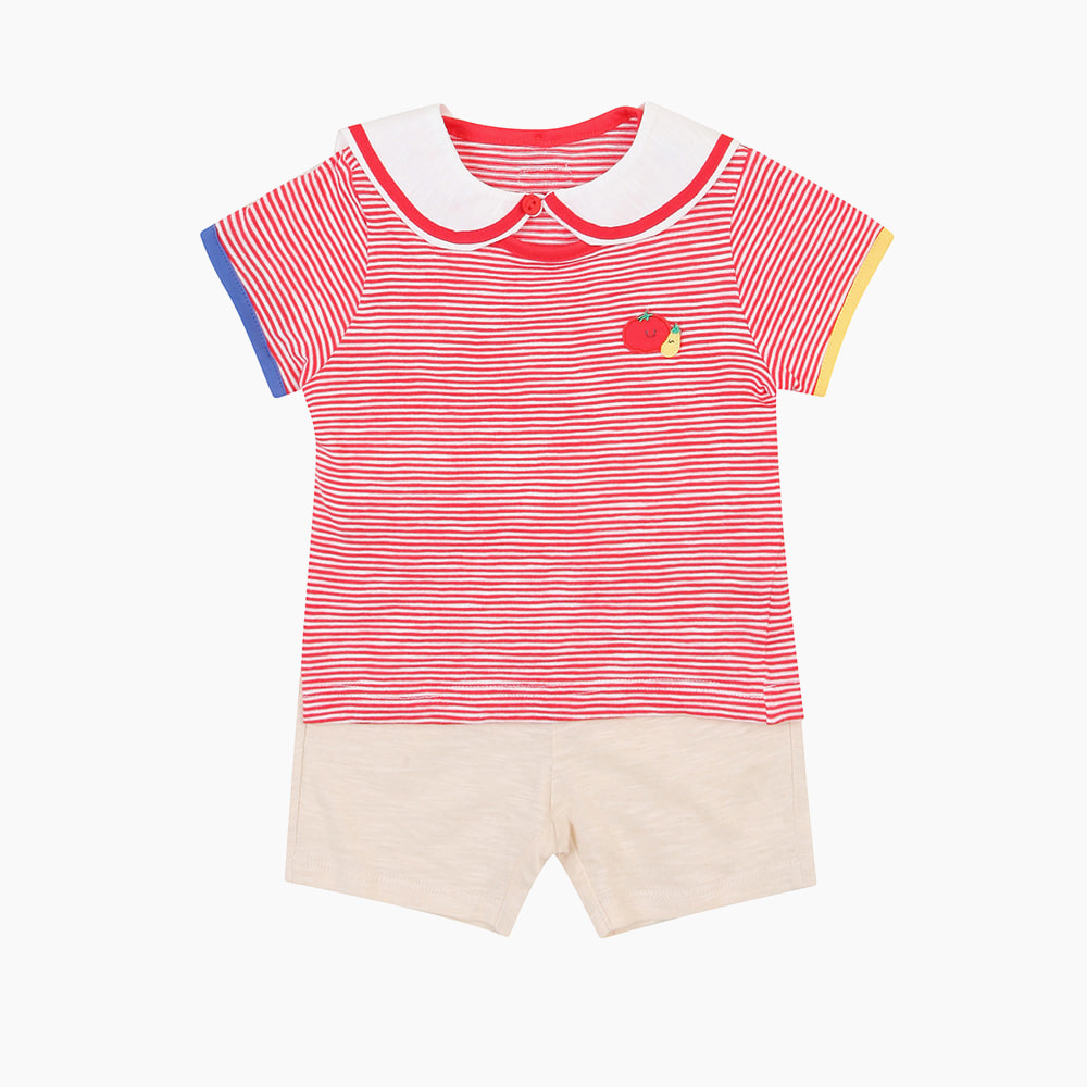 [압소바] 뮤킹 카라 반소 상하 AY313017