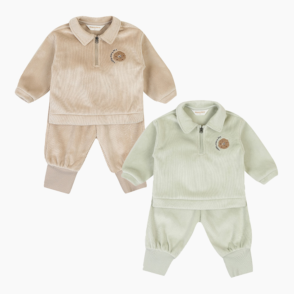 [해피랜드] 와이엇 집업 카라상하 HY7212P4