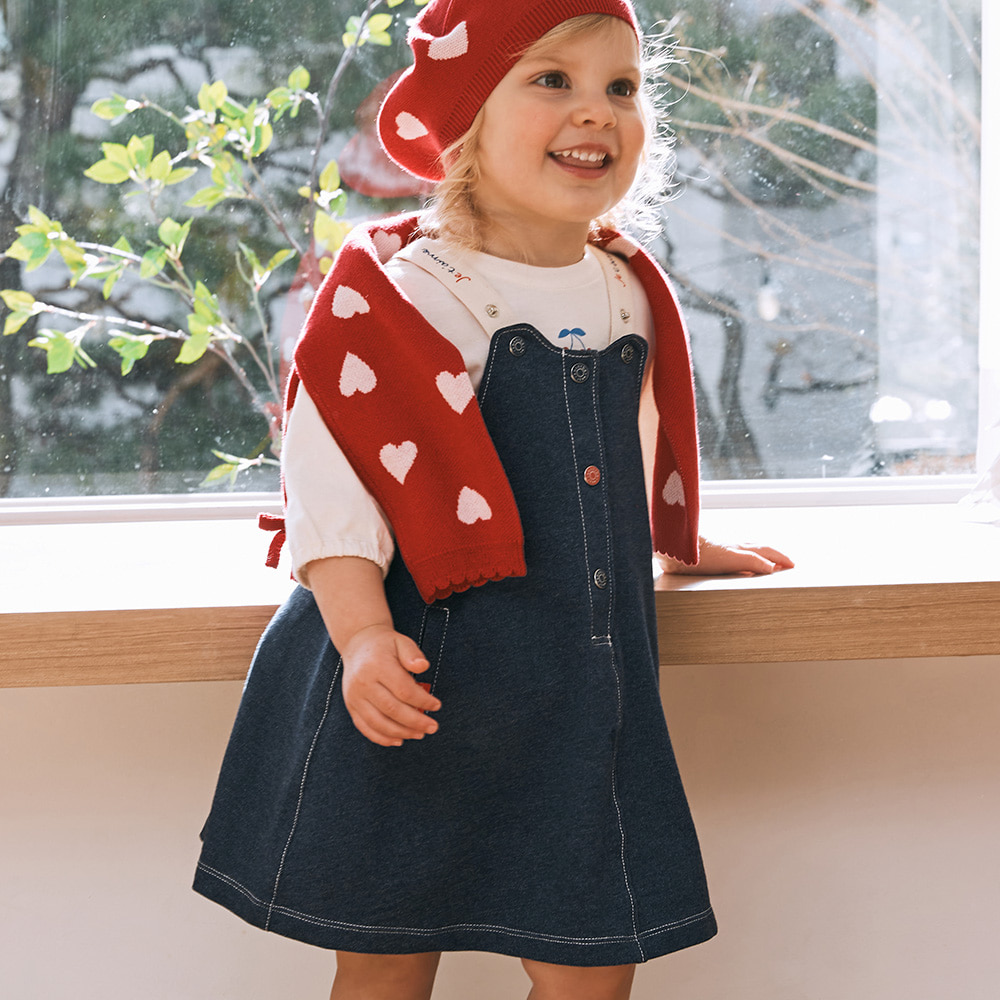 [압소바] 아벵 오버올 스커트 세트 AZ125107