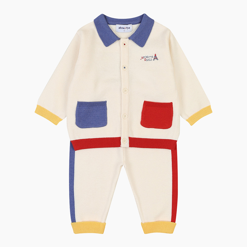 [압소바] 조디 컬러풀 니트상하 AZ121203