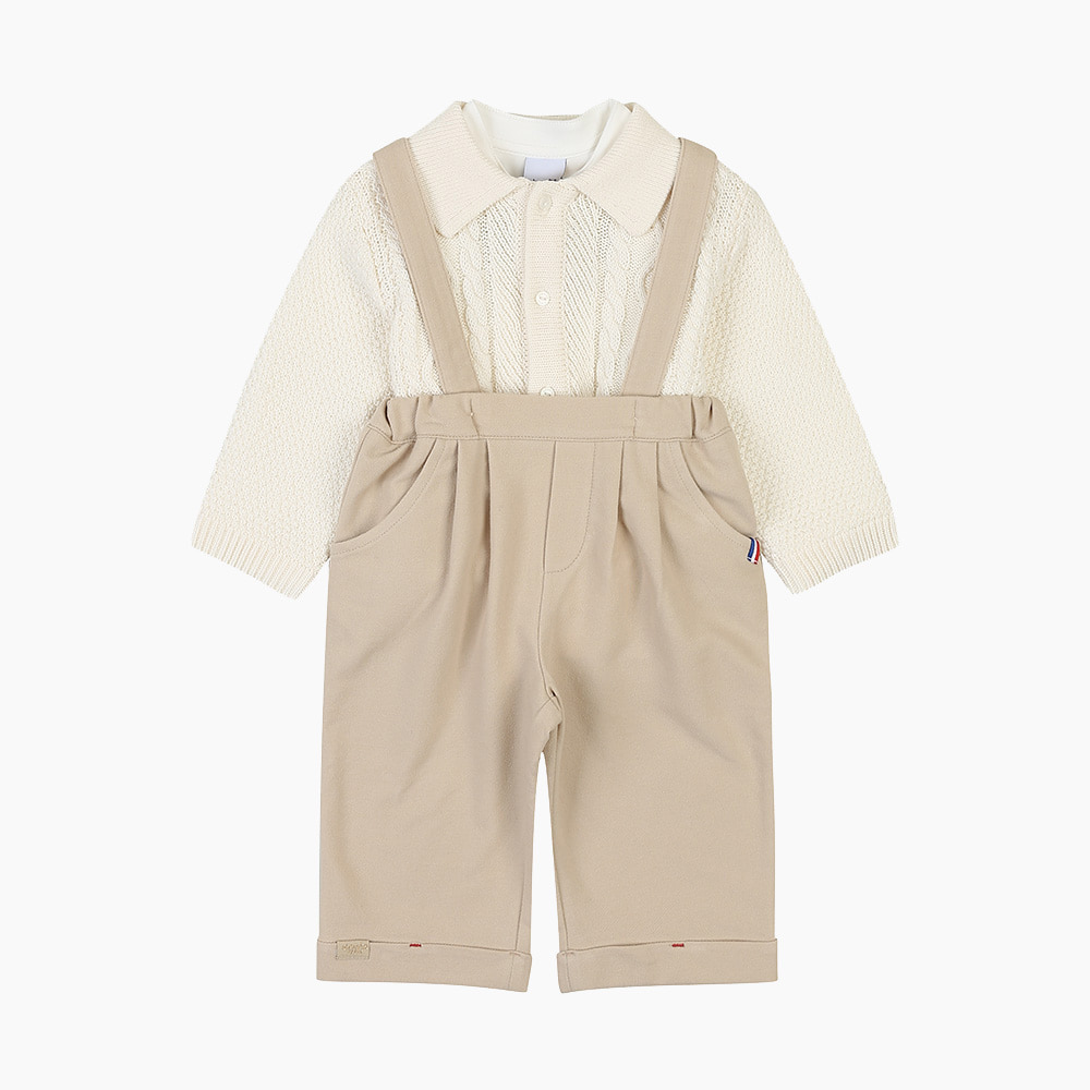 [압소바] 조디 니트 가디건 정장3세트 AZ121201