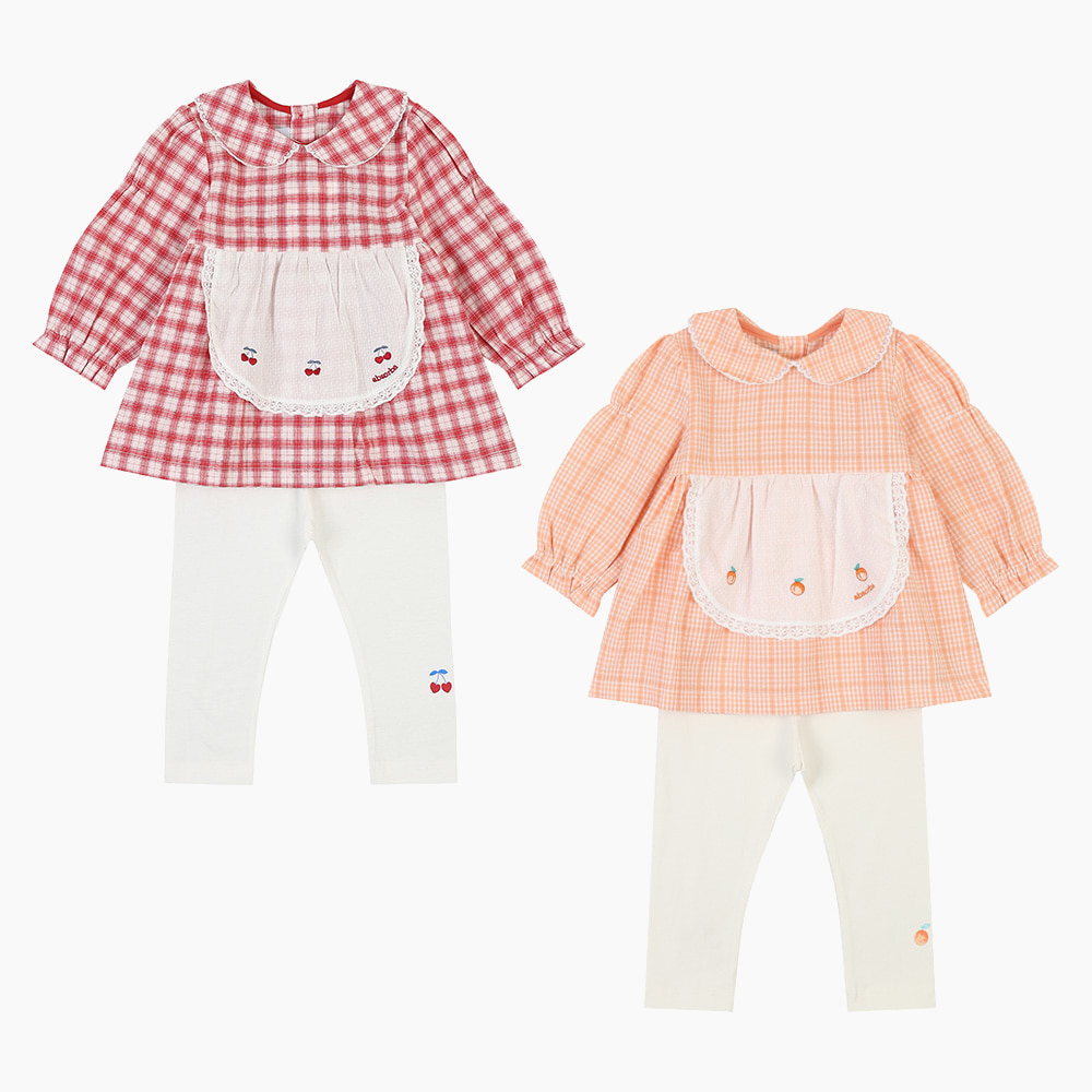 [압소바] 마샤 체크 상하 AZ121212