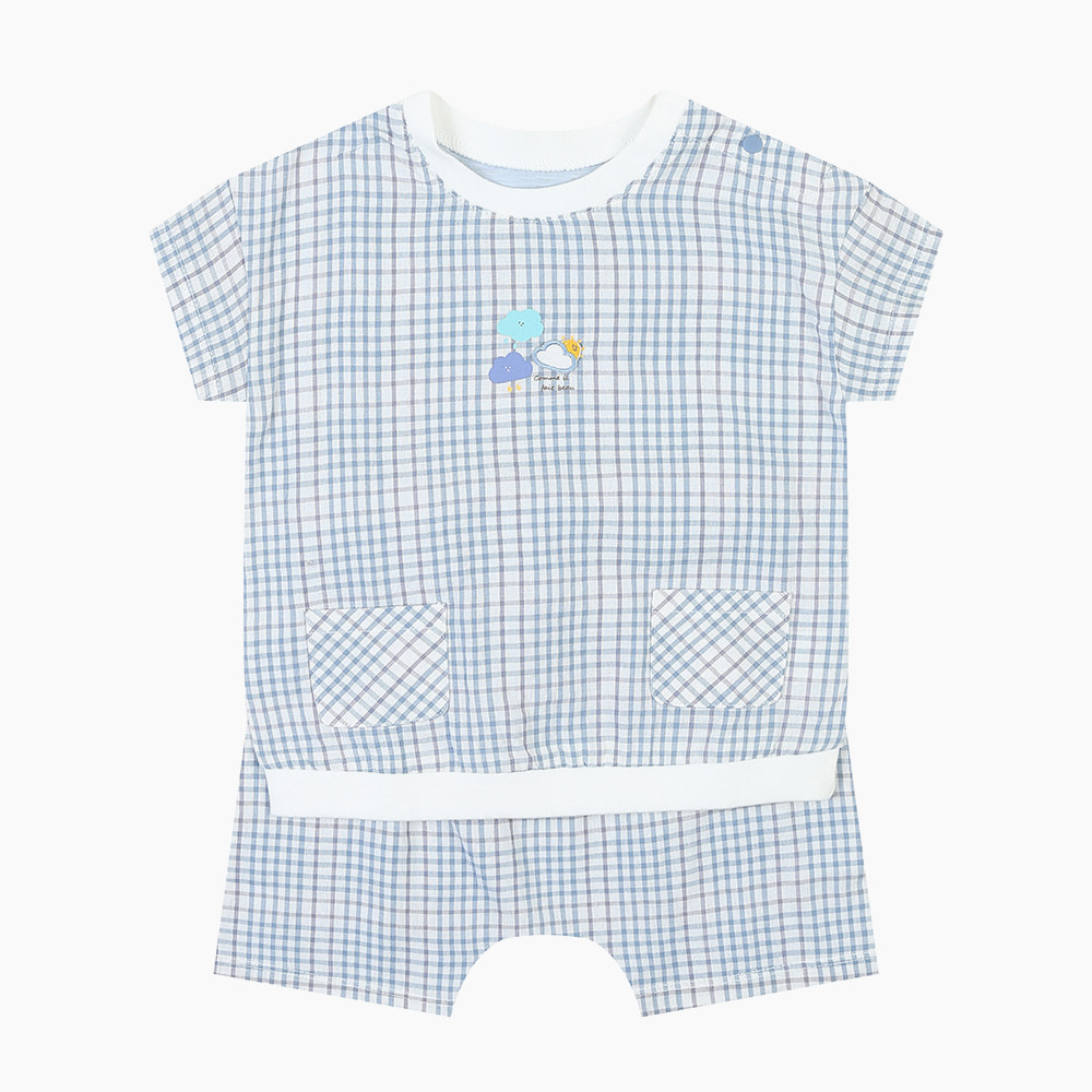 [압소바] 르체 거즈 반소 상하 AZ313007