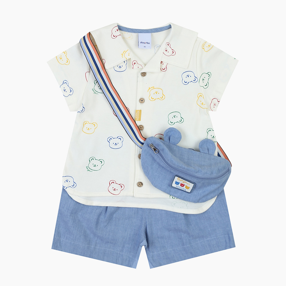 [압소바] 젤베어 상하(가방) AZ321206