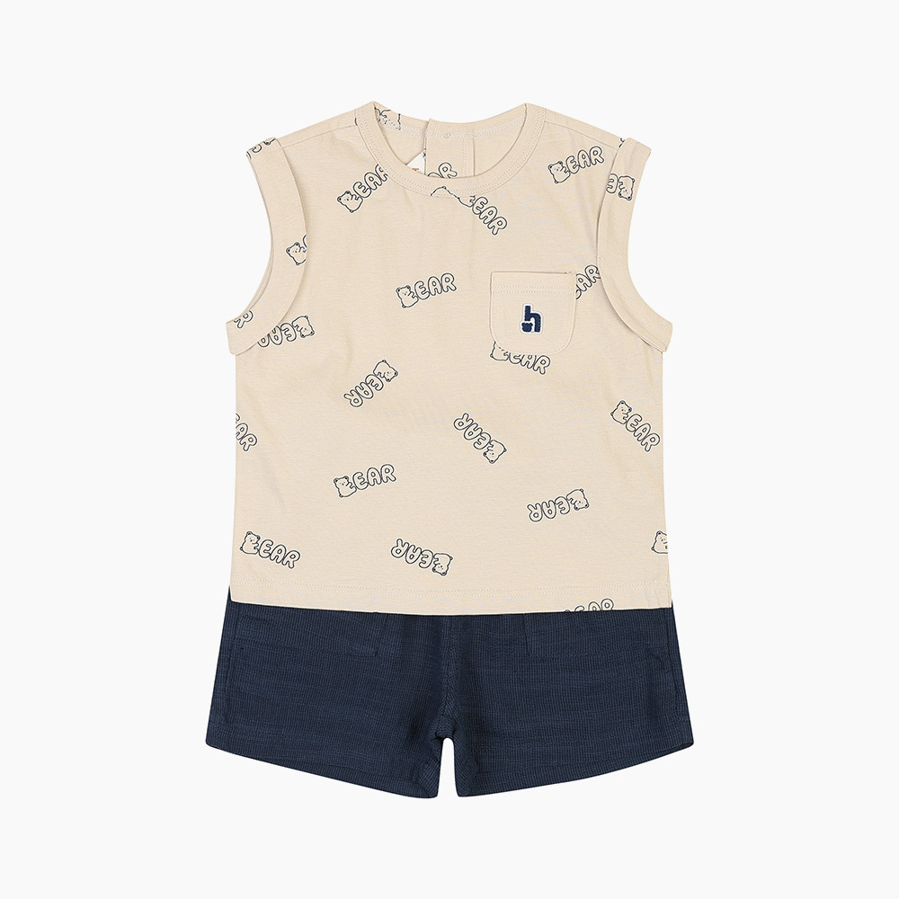 [해피랜드] 캠던 민소매 상하 HZ321208