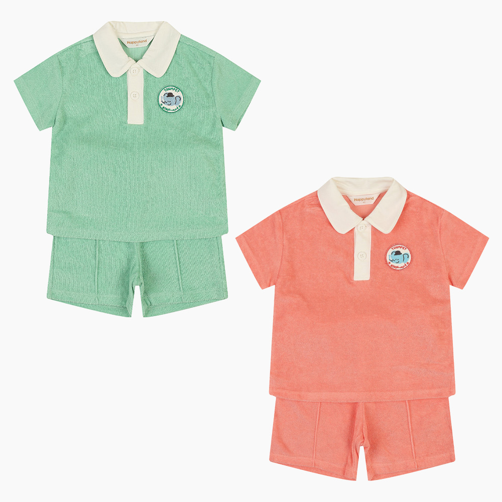 [해피랜드] 브랜던 테리 상하 HZ321103