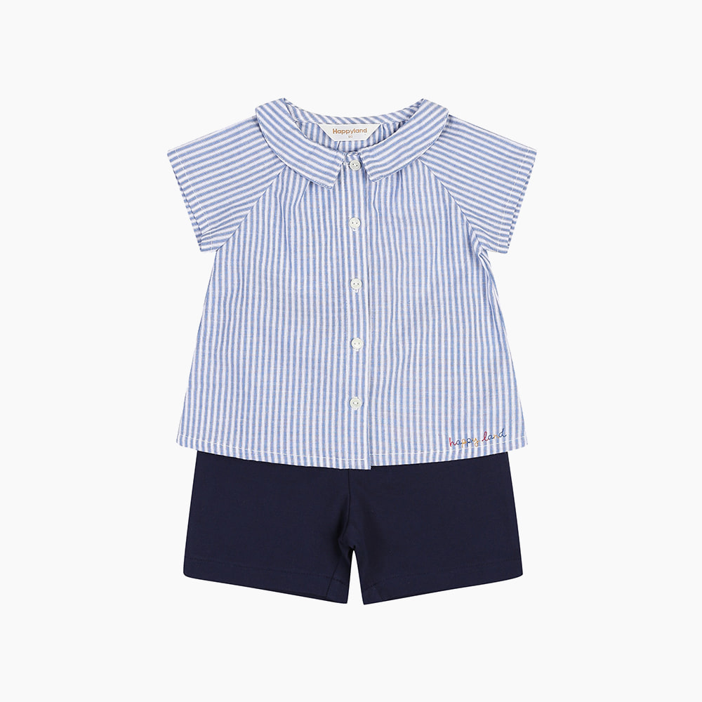 [해피랜드] 시렌 스트라이프 상하 HZ321210