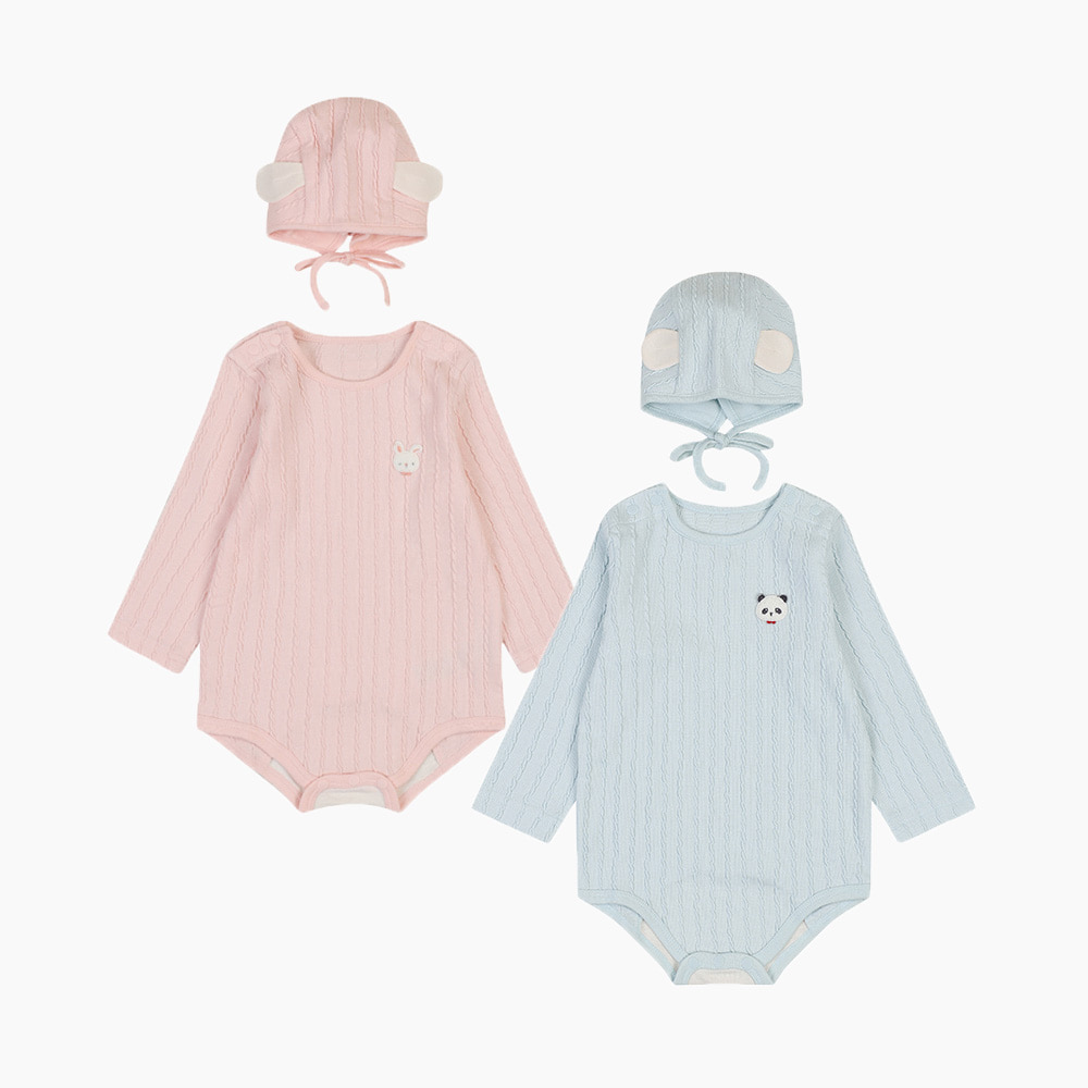 [압소바] 컬컬 모달 바디슈트(모자) AZ510624