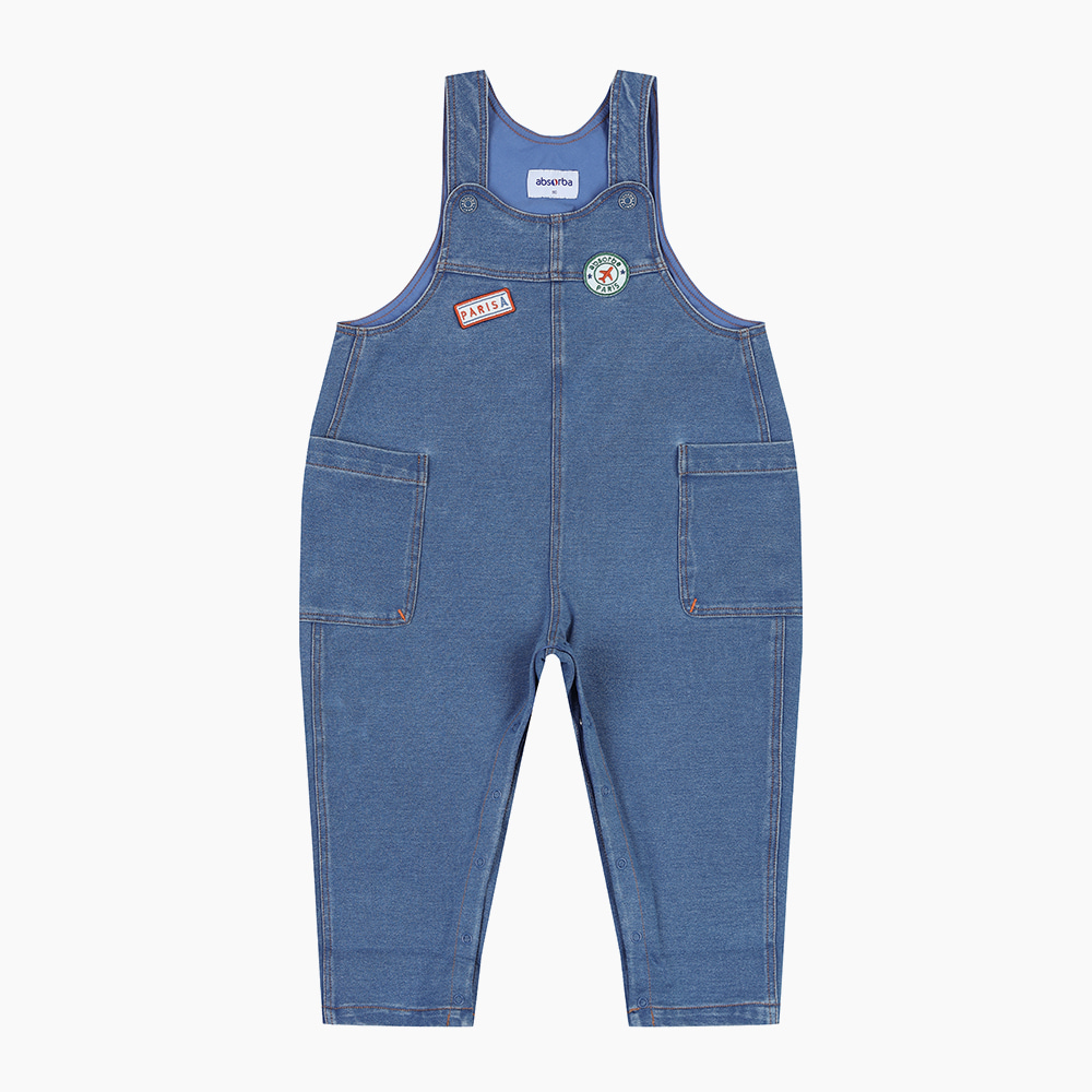 [압소바] 키키 데님 오버올 AZ724201