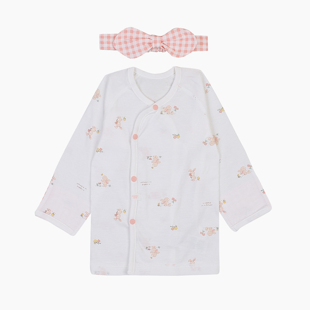 [해피랜드] 나나 모달 저고리 헤어밴드 세트 H2110102