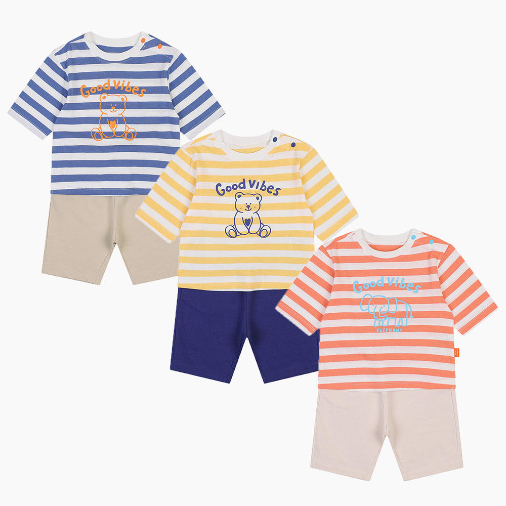 [해피랜드] 타미 S/T 7부 상하복 H2310513