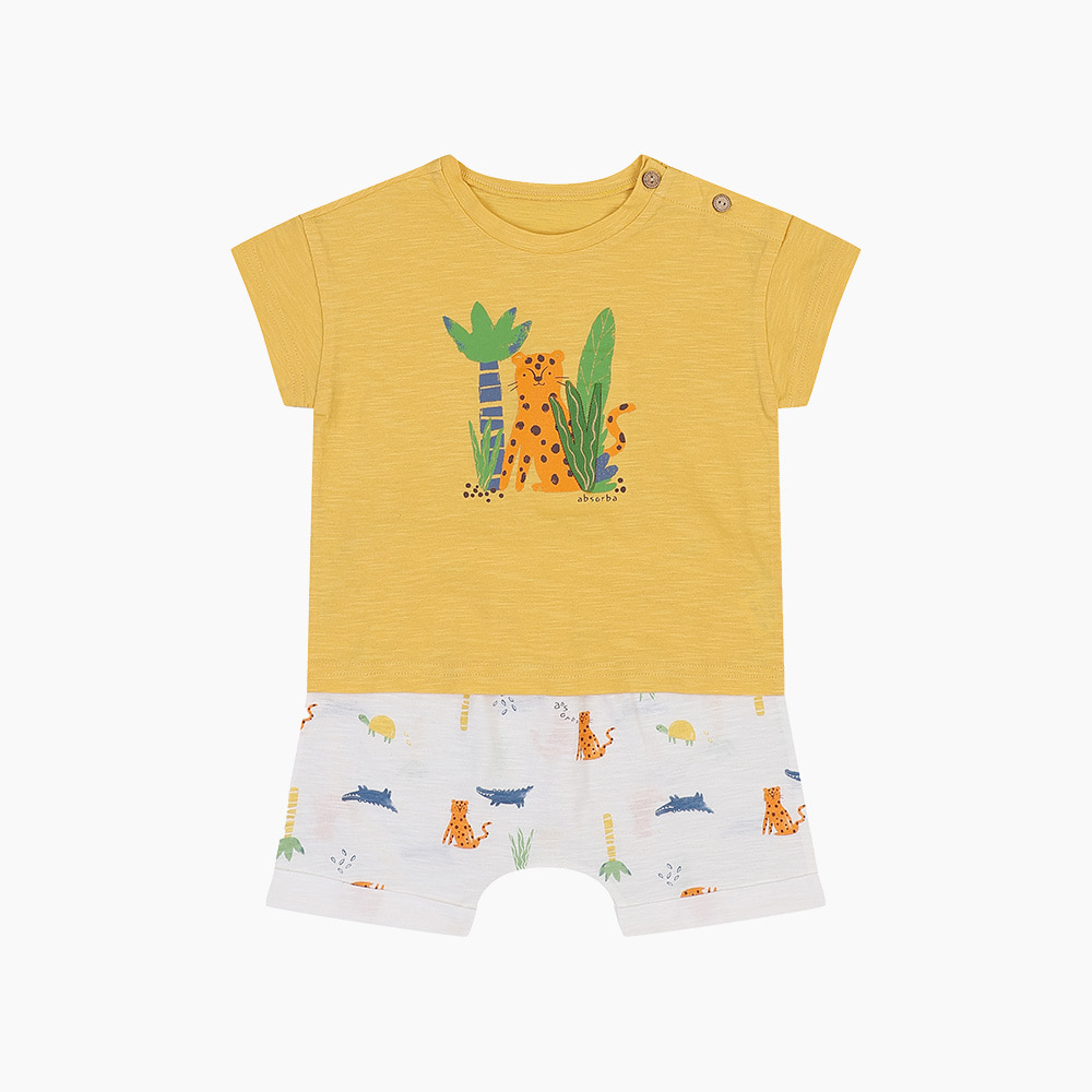 [압소바] 사파리 반소 상하 A2313007