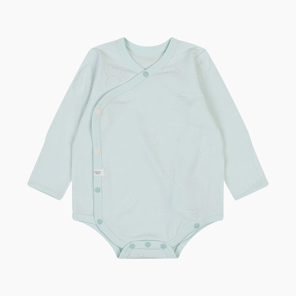 [해피랜드] 클로 슈크림 배냇슈트 H2510211