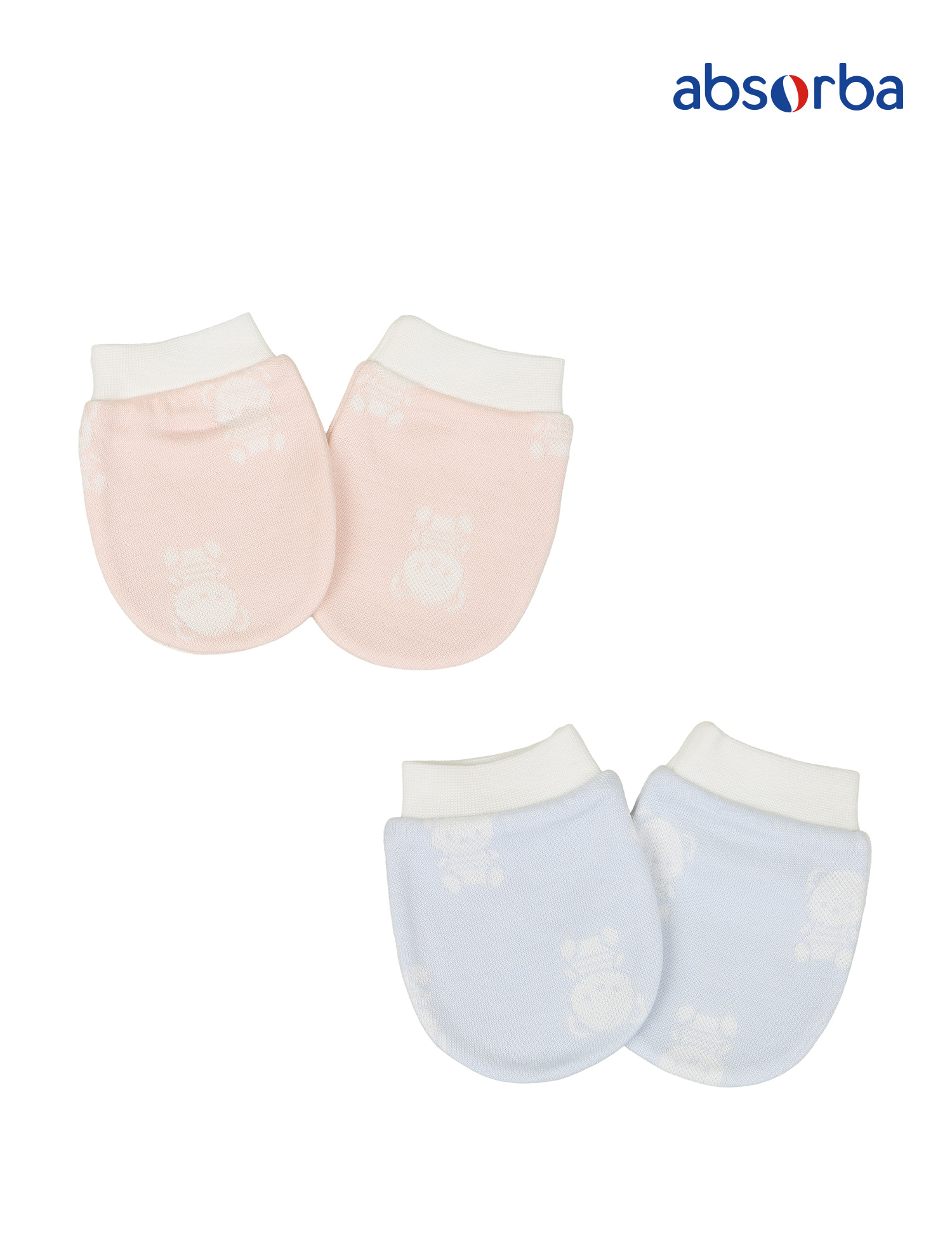 [압소바] 핑블베 모달 손싸개 A2C11202