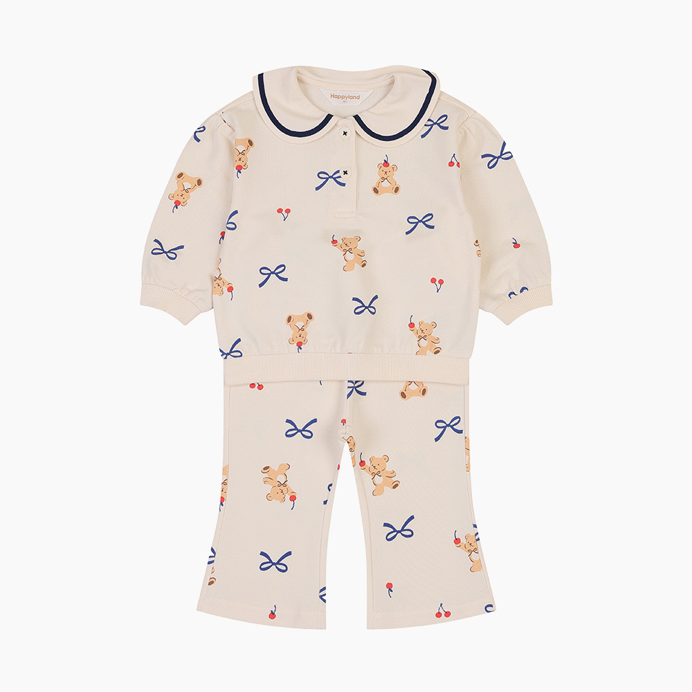 [해피랜드] 체리벨 카라 상하 H2521253