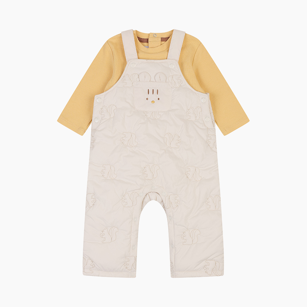 [압소바] 알비 약패딩 오버올 세트 A2521201