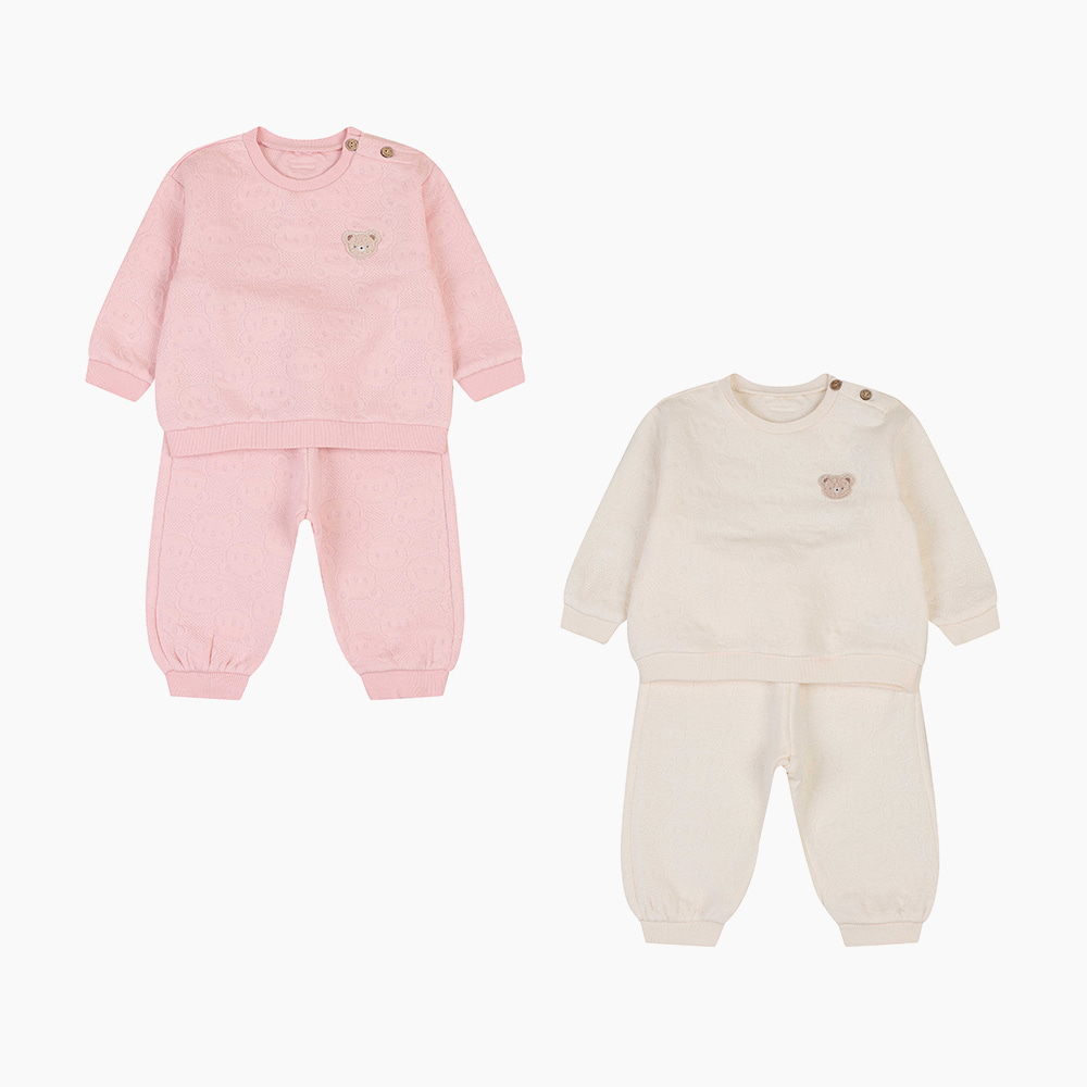 [압소바] 튜핑 코튼모달 상하 A2721284