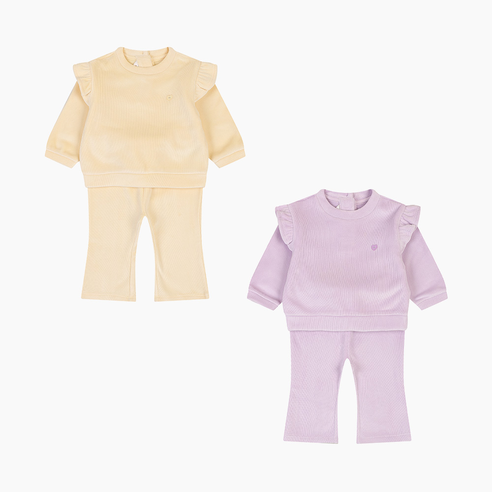 [해피랜드] 로미 프릴 상하 H2721258