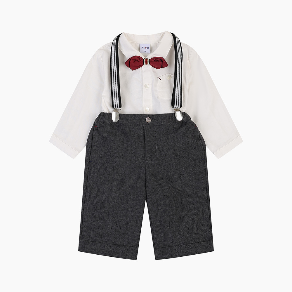 [압소바] 하워드 정장 상하(멜빵) A2721217