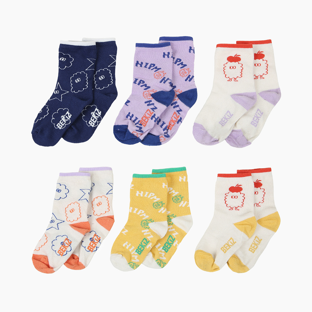 [비키즈] 애플몬 양말세트 F1132002