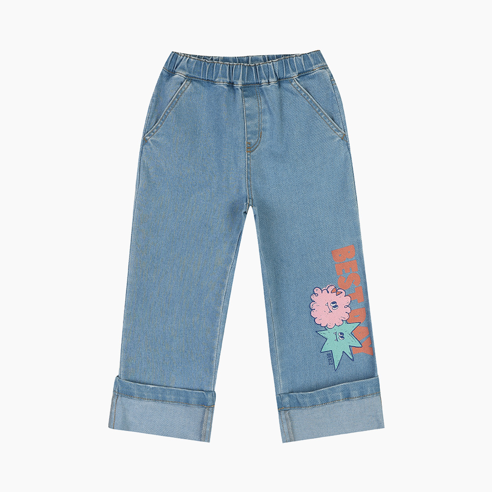 [비키즈] 베스트 롤업데님팬츠 F1124154