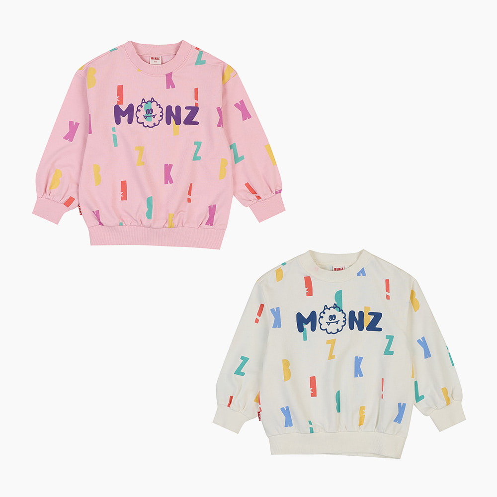 [비키즈] 몬즈 올오버 맨투맨 F1123305