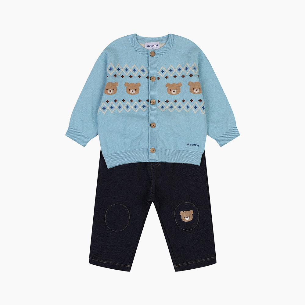 [압소바] 토마 니트 상하 A1121201