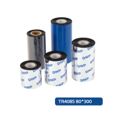 DNP(SONY) TR4085 80mmX300M 왁스리본 바코드프린터먹지 1BOX(10롤)