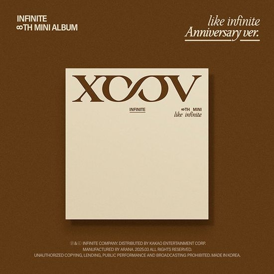 INFINITE(인피니트) - LIKE INFINITE (Anniversary ver.)_7종 중 1종 랜덤