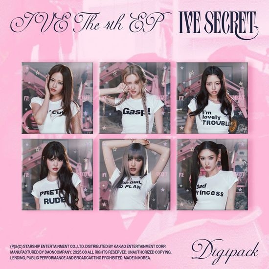 IVE(아이브) - IVE SECRET (Digipack ver.)_6종 중 1종 랜덤