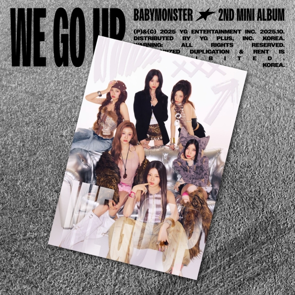 BABYMONSTER(베이비몬스터) - WE GO UP (POSTCARD Ver.)