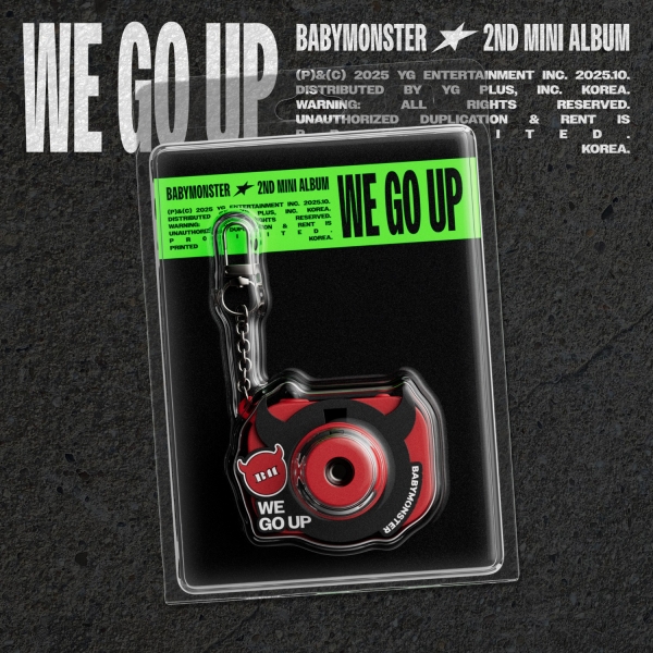 BABYMONSTER(베이비몬스터) - WE GO UP (MINI BEAM KEYRING Ver.)