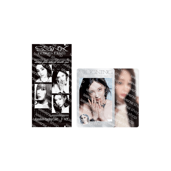 [SYNK : aeXIS LINE] aespa(에스파) RANDOM TRADING CARD SET (Y ver.)