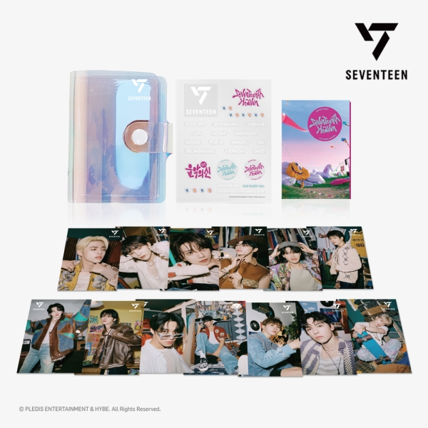 세븐틴3D 렌티큘러 미니카드&바인더(SEVENTEENTH HEAVEN AM5:26 Ver.)