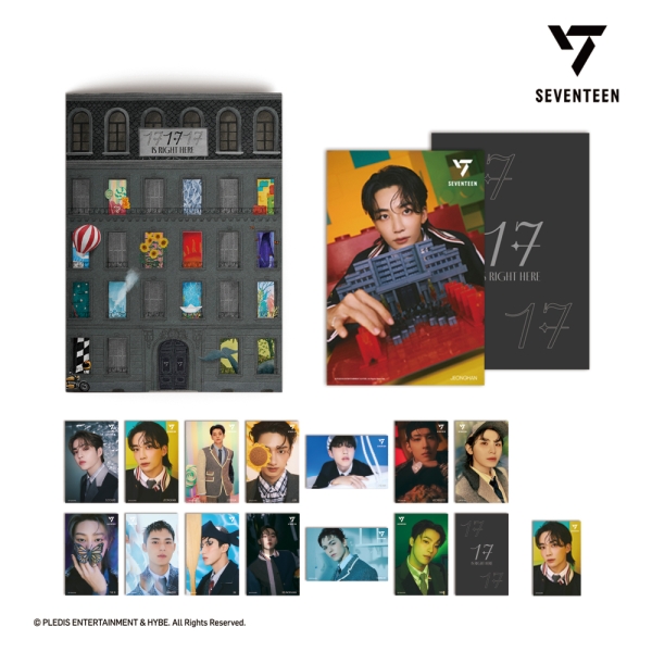 세븐틴 미니포스터 & 포토카드 패키지_정한