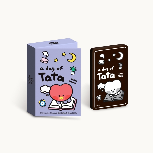 BT21 프리미엄 초콜릿_a day of TATA