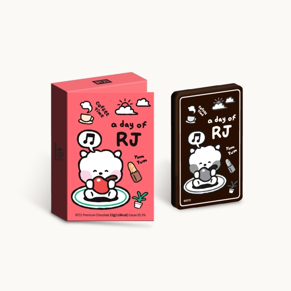 BT21 프리미엄 초콜릿_a day of RJ