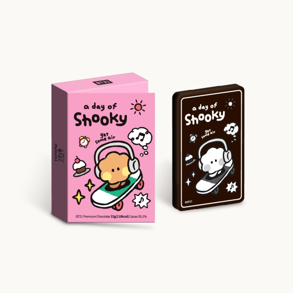 BT21 프리미엄 초콜릿_a day of SHOOKY