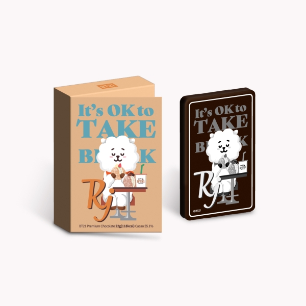 BT21 프리미엄 초콜릿_Take a Break_RJ