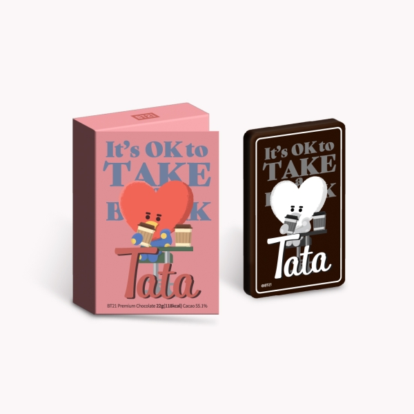 BT21 프리미엄 초콜릿_Take a Break_TATA