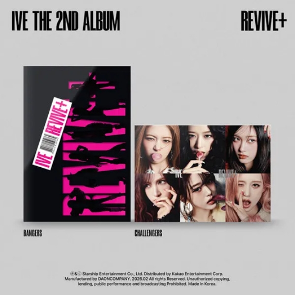 IVE(아이브) - REVIVE+ (BANGERS ver./ CHALLENGERS ver.)_2종 중 1종 랜덤