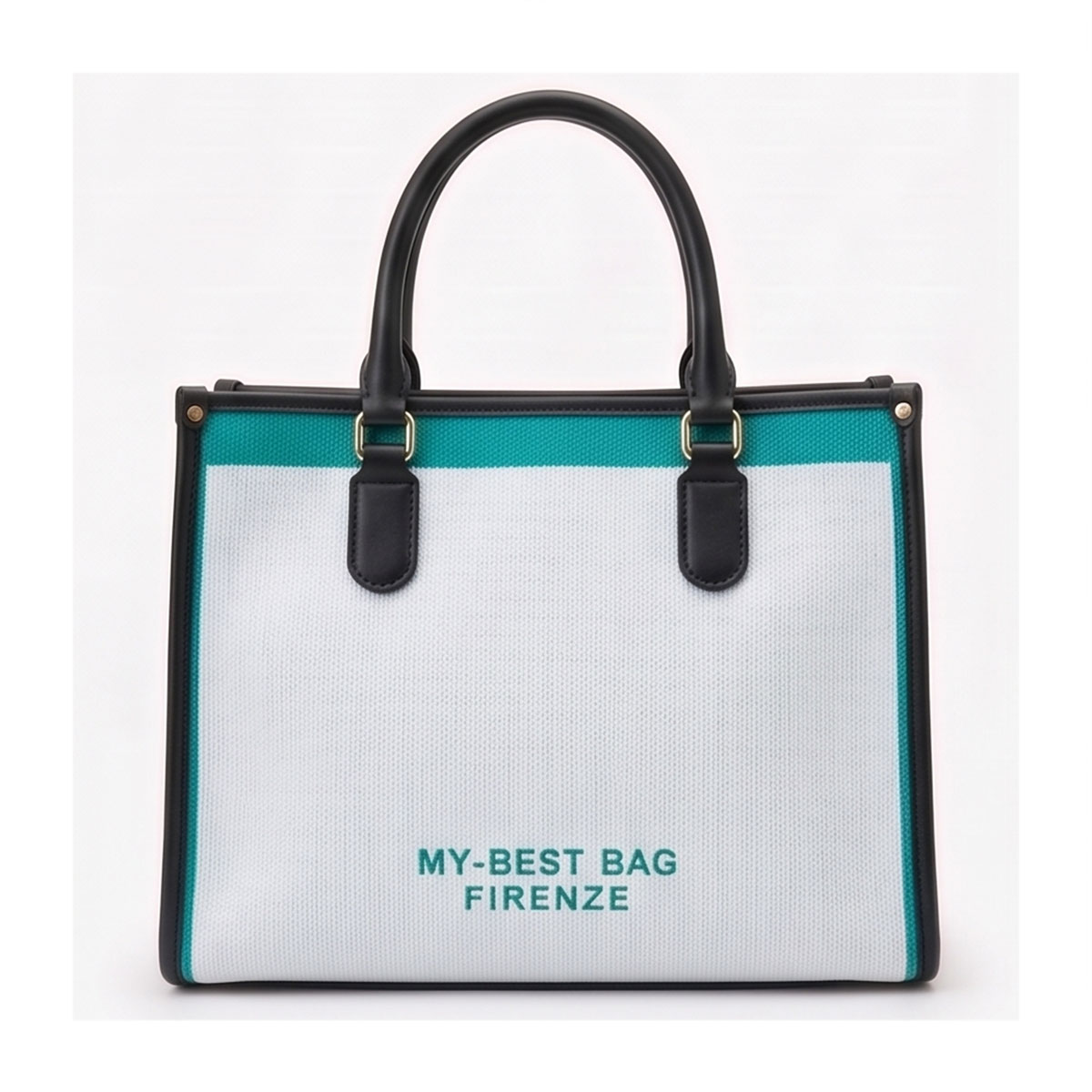 MY BEST BAG [마이 베스트 백]<BR>RC61SAM203GN AC 칼라트리밍 토트백