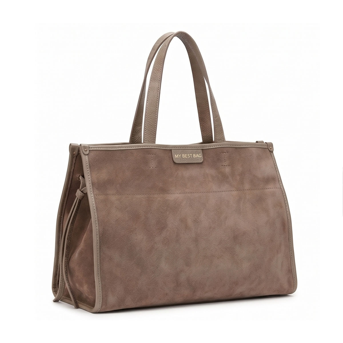 MY BEST BAG [마이 베스트 백]<BR>RC63SAM208BR AC 스웨이드토트백